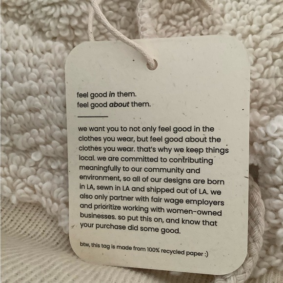 DONNI Poodle Drawstring Shorts Size S - Picture 8 of 10